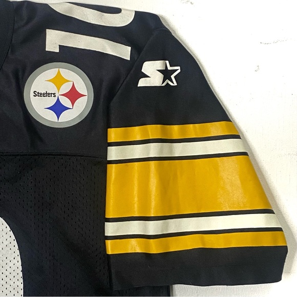 Vintage 90’s STARTER Pittsburgh Steelers Kordell Stewart #10 Football Jersey L - Picture 4 of 6